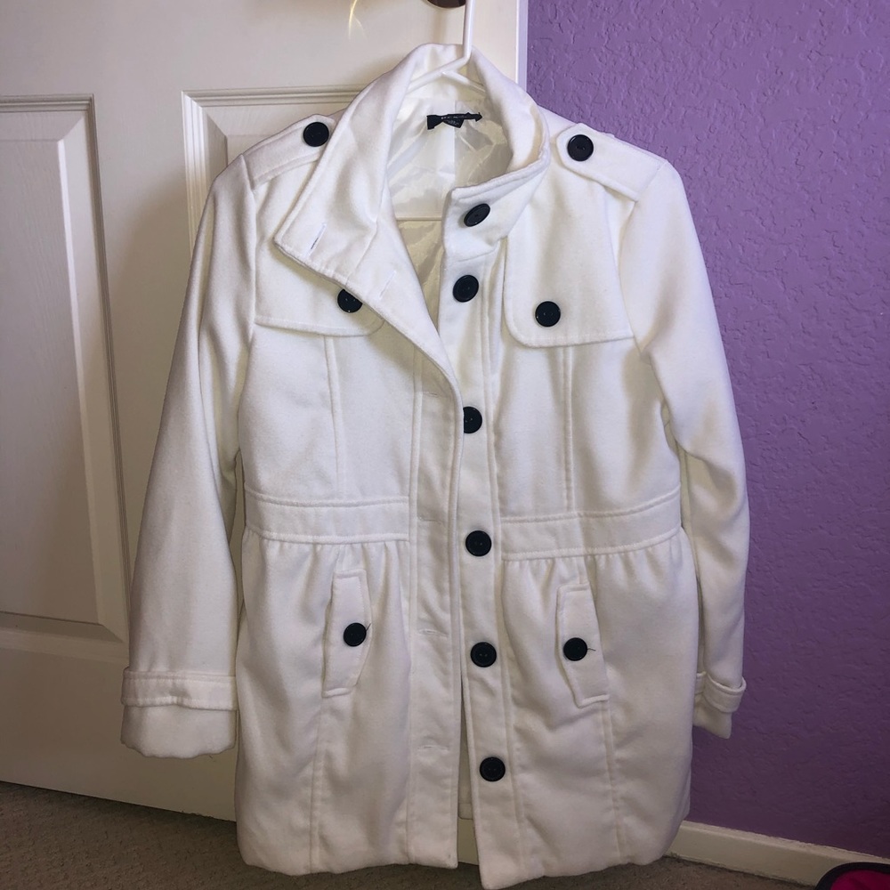 BCX Girls White Coat